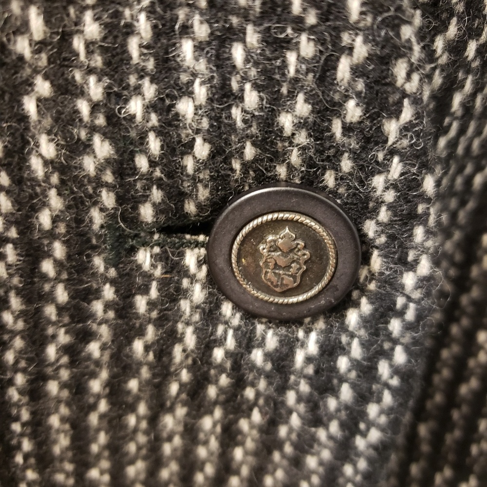 VINTAGE HENRY WHITE DUBLIN 100% Wool Blazer - Picture 4 of 7